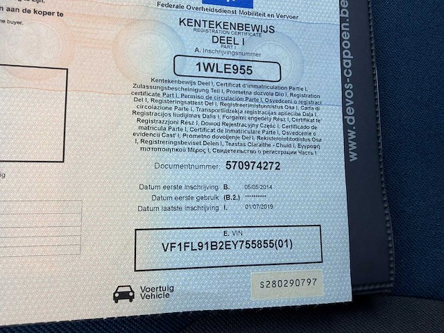 2014 renault trafic lichten vrachtwagen - afbeelding 5 van  18