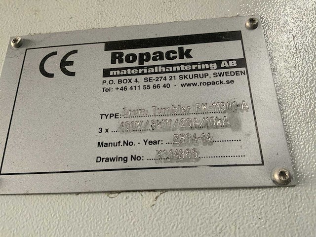 2014 ropack pk 11301 a vaten kantelaar/menger - afbeelding 6 van  14