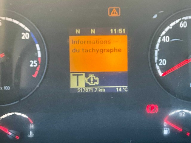 2014 scania p340 vrachtwagen met ajk containerhaaksysteem - afbeelding 18 van  37
