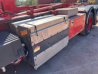 2014 scania p340 vrachtwagen met ajk containerhaaksysteem - afbeelding 2 van  24