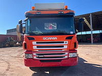 2014 scania p340 vrachtwagen met ajk containerhaaksysteem - afbeelding 8 van  24