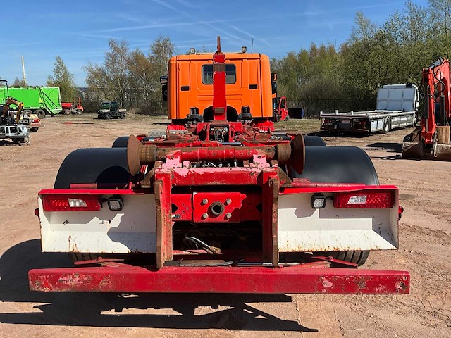 2014 scania p340 vrachtwagen met ajk containerhaaksysteem - afbeelding 22 van  24
