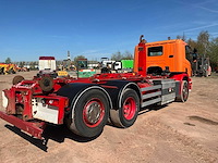 2014 scania p340 vrachtwagen met ajk containerhaaksysteem - afbeelding 23 van  24