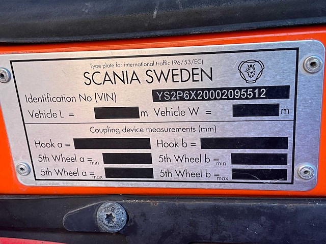 2014 scania p340 vrachtwagen met ajk containerhaaksysteem - afbeelding 13 van  37