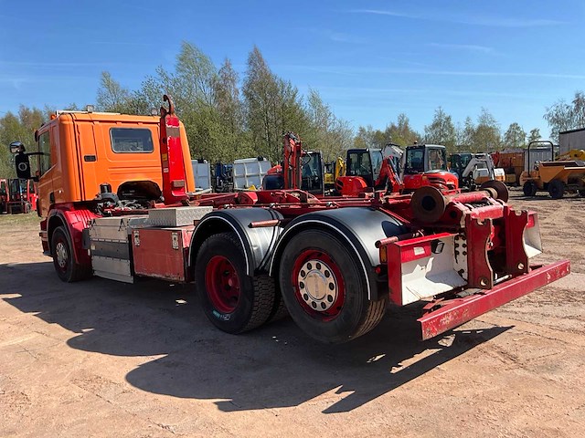 2014 scania p340 vrachtwagen met ajk containerhaaksysteem - afbeelding 33 van  37