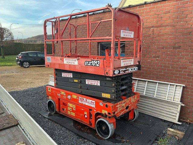 2014 sinoboom gtjz 1012 hoogwerker schaarlift - afbeelding 1 van  11