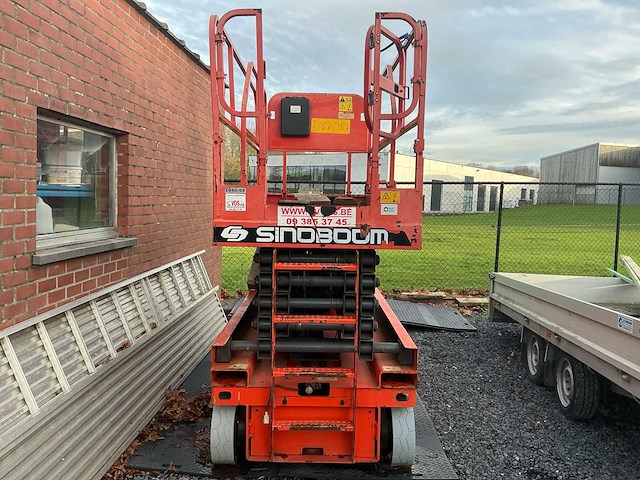 2014 sinoboom gtjz 1012 hoogwerker schaarlift - afbeelding 8 van  11