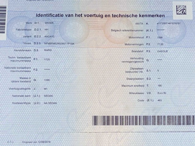 2014 skoda rapid personenauto - afbeelding 29 van  37