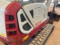 2014 takeuchi tb216 minigraafmachine - afbeelding 5 van  17