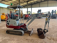 2014 takeuchi tb216 minigraafmachine - afbeelding 15 van  17