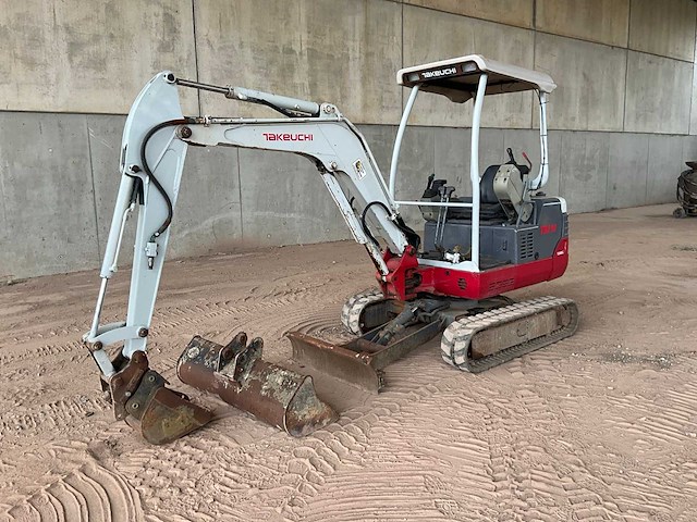 2014 takeuchi tb219 rupsgraafmachine - afbeelding 1 van  15