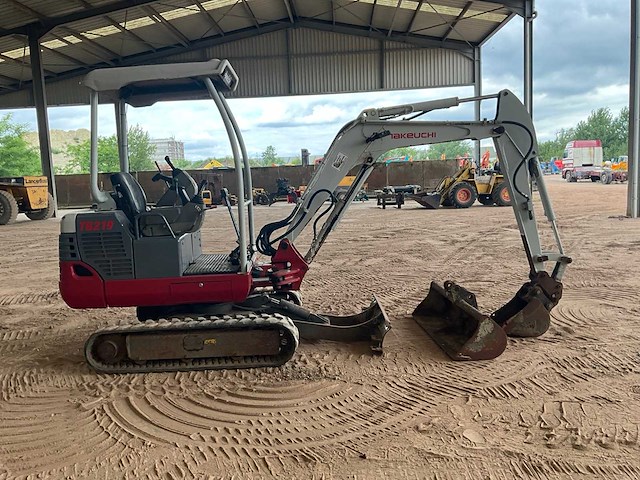 2014 takeuchi tb219 rupsgraafmachine - afbeelding 10 van  15