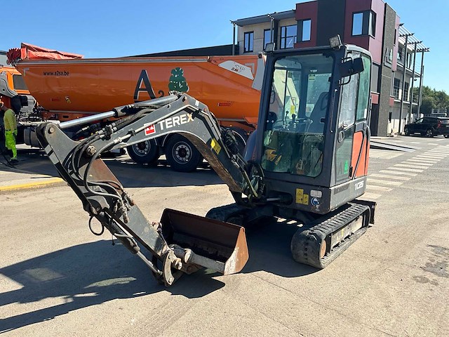 2014 terex tc25 mini graafmachine - afbeelding 1 van  20