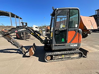 2014 terex tc25 mini graafmachine - afbeelding 12 van  20