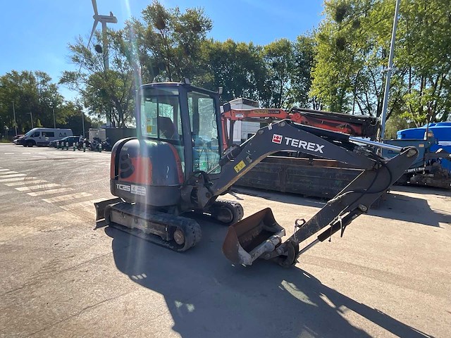 2014 terex tc25 mini graafmachine - afbeelding 18 van  20