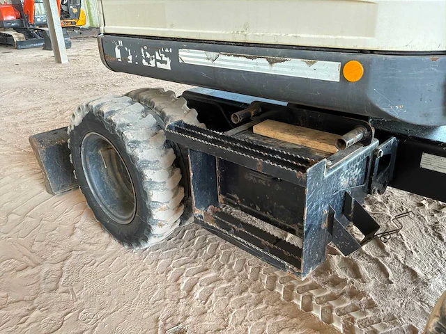 2014 terex tw85 banden graafmachine - afbeelding 5 van  21