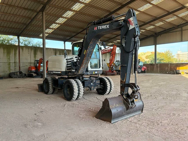 2014 terex tw85 banden graafmachine - afbeelding 19 van  21