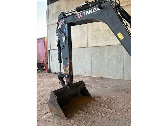 2014 terex tw85 banden graafmachine - afbeelding 14 van  21