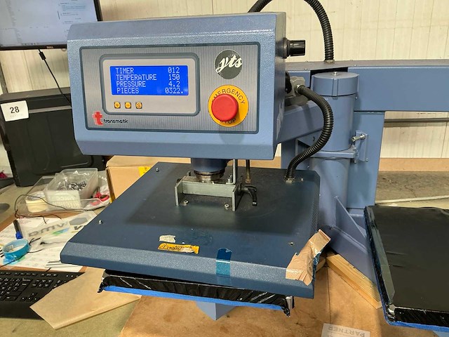 2014 transmatic ts 5 p a pneumatische transferpers - afbeelding 4 van  7