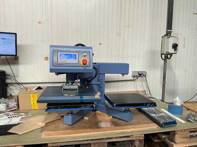 2014 transmatic ts 5 p a pneumatische transferpers - afbeelding 1 van  4