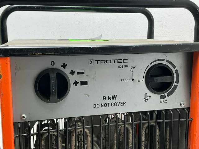 2014 trotec tds 50 elektroheater 9kw 400v - afbeelding 2 van  7