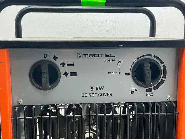 2014 trotec tds 50 elektroheater 9kw 400v - afbeelding 7 van  7
