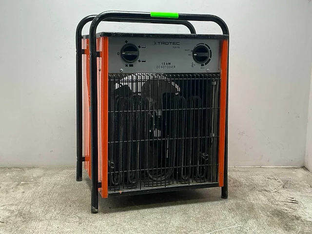 2014 trotec tds 75 elektroheater 15kw 400v - afbeelding 1 van  8