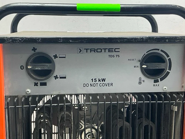 2014 trotec tds 75 elektroheater 15kw 400v - afbeelding 5 van  8