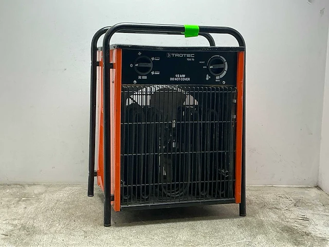 2014 trotec tds 75 elektroheater 15kw 400v - afbeelding 2 van  7