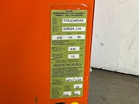 2014 trotec ttk 400 bouwdroger 75l - afbeelding 4 van  5