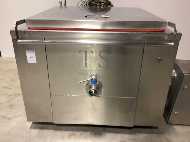 2014 t&s roerkookketel tsrr-400sld stoomverwarmd kookketel - afbeelding 6 van  9