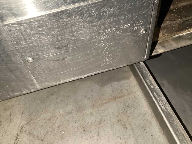 2014 t&s roerkookketel tsrr-400sld stoomverwarmd kookketel - afbeelding 9 van  9