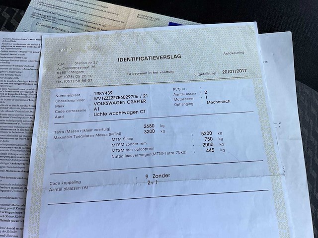 2014 volkswagen crafter lichte vrachtwagen - afbeelding 19 van  25