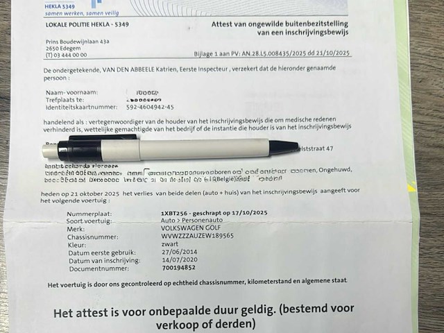 2014 volkswagen golf - 1.6tdi diesel - 5deurs - afbeelding 8 van  18