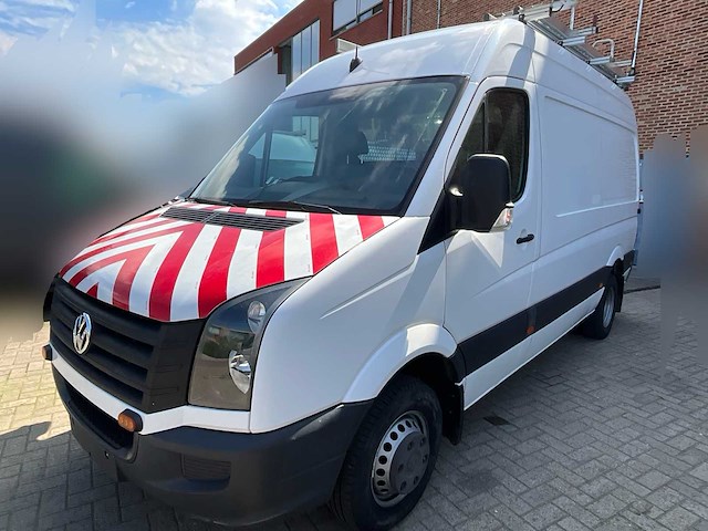 2014 volkswagen vw crafter 2.0 tdi 5t - dakrail - ingericht - euro 6 - afbeelding 1 van  45