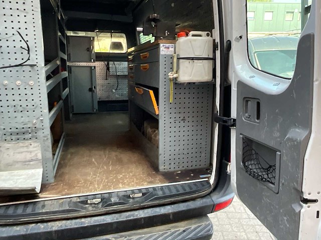 2014 volkswagen vw crafter 2.0 tdi 5t - dakrail - ingericht - euro 6 - afbeelding 17 van  45