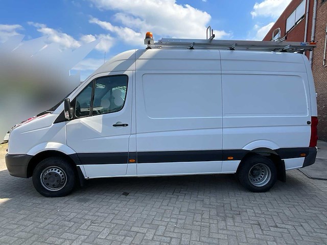 2014 volkswagen vw crafter 2.0 tdi 5t - dakrail - ingericht - euro 6 - afbeelding 12 van  45