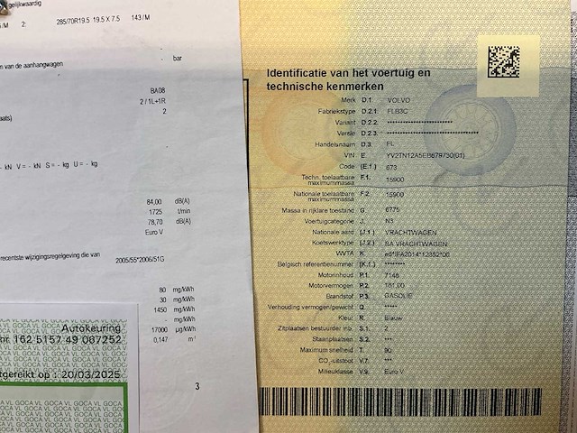 2014 volvo 240 fl vrachtwagen - afbeelding 21 van  36