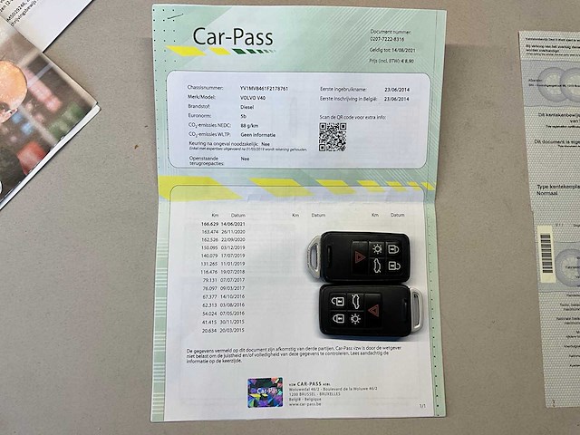 2014 volvo v40 - afbeelding 14 van  22