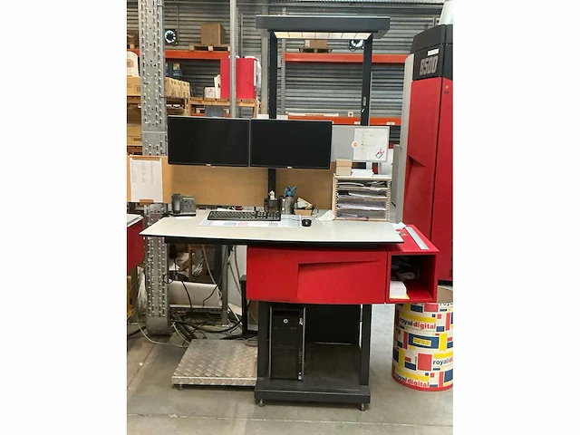 2014 xeikon 8500 roll-to-sheet elektrofotografische printer - afbeelding 15 van  25