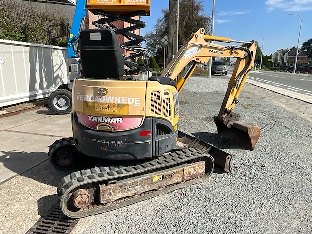 2014 yanmar vio20 - rupsgraafmachine - afbeelding 4 van  11