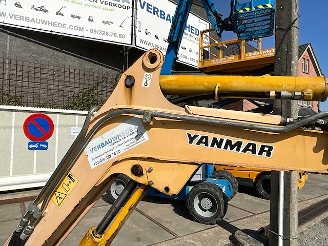 2014 yanmar vio20 - rupsgraafmachine - afbeelding 8 van  11