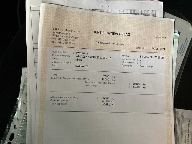 2015 - man tgx - vrachtwagen - afbeelding 25 van  32