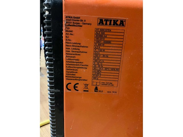 2015 atika ale 500 bouwdroger - afbeelding 6 van  6