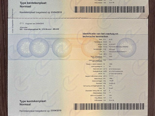 2015 audi a6 avant stationwagen - afbeelding 19 van  45