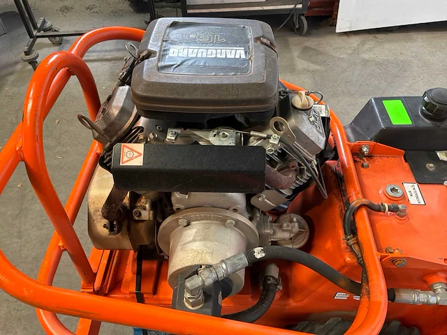 2015 barreto e1620b grondfreesmachine 16pk benzine - afbeelding 11 van  11