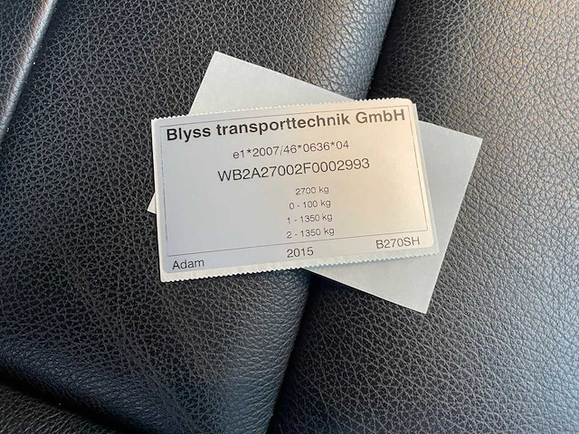2015 blyss autotransporter aanhangwagen - afbeelding 6 van  13