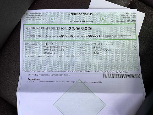 2015 bmw x4 xdrive30d m pakket personenauto - afbeelding 53 van  55