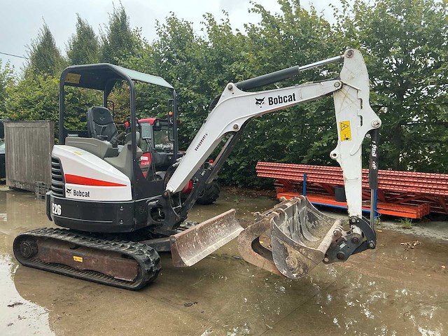 2015 bobcat e26 minigraafmachine - afbeelding 5 van  11