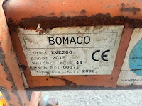 2015 bomaco eve200 hijsbalk / evenaar - afbeelding 8 van  8